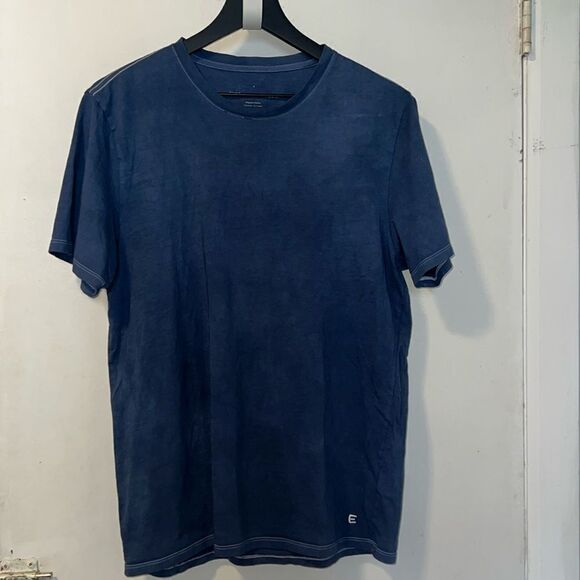 EVERLANE UNIFORM Navy Blue Organic Cotton Shirt-M - Picture 1 of 10